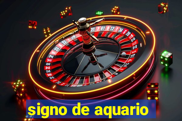 signo de aquario